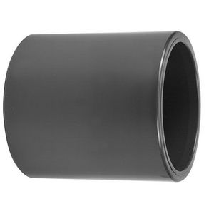 Steekmof lijm PVC druk 40mm PN16 grijs