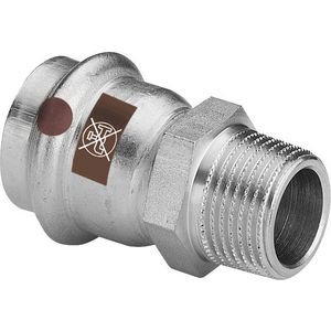 Puntstuk TEMPONOX persaansluiting RVS 28x1"bu.dr. 1711