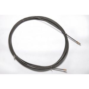 Trekveer blank stalen ø5,2mm met binnenkabel 10mtr. 1x M5-kopje VVE=15