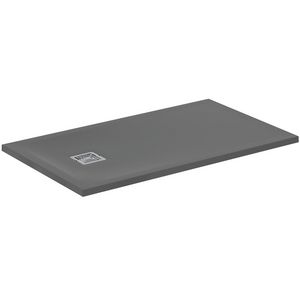 Douchebak rechthoek 1200x700x30mm Betongrijs Ultra Flat S +