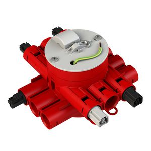 Stekerbare centraaldoos BW geschakeld lichtpunt CHS75-G3