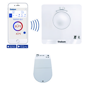 Digitale-thermostaatklok weekprogramma app bediening