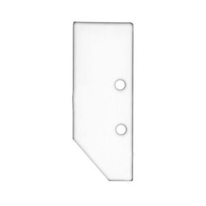 Eindkap E92 voor profiel VA4 incl. schroeven alu RAL9003