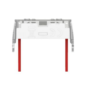 Lampje 12 48V blauw Plexo