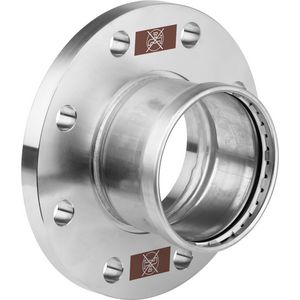 Flensovergang TEMPONOX persaansluiting RVS 76,1mm 1759XL