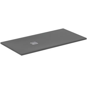 Douchebak rechthoek 1600x800x30mm Betongrijs Ultra Flat S +