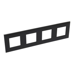 Afdekraam 4 mechanisme horizontaal/verticaal zw Valena Next