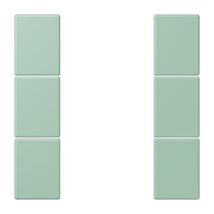 Tastafdekking F50 3-voudig compleet LC32041 KNX
