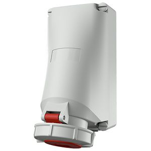 Wandcontactdoos 32A 4-polig  6H 400V IP67