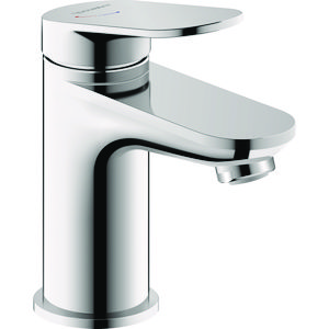 Wave 1-hendel wastafelmengkraan S freshstart chroom hoogglans sprong 95mm