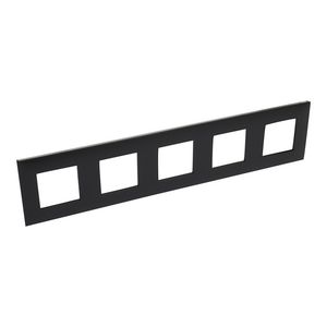 Afdekraam 5 mechanisme horizontaal/verticaal zw Valena Next