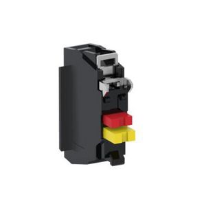 Monitoring contactblok zilver legering schroefklem 1NC
