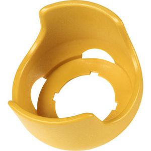 Beschermkraag Nood-Uit geel 22,5mm montagegat