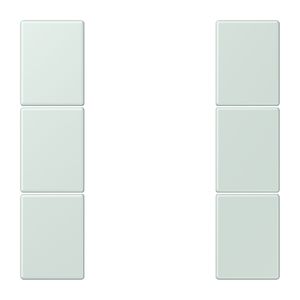 Tastafdekking F50 3-voudig compleet LC32034 KNX