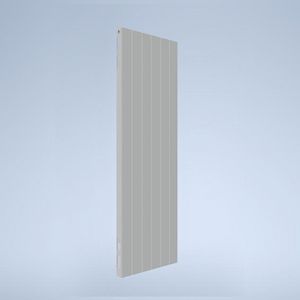 Designradiator VIOLA V2-ZB-A 637x1800mm RAL9016 wit aansluiting LM