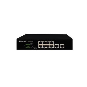 Netwerk switch net 8 POE en 2 uplink poorten