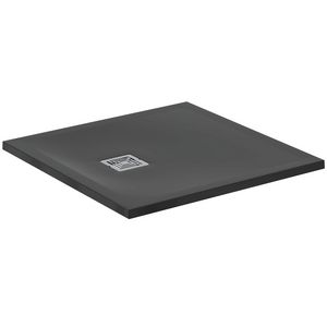 Douchebak Vierkant 800x800x30mm Zwart Ultra Flat S +