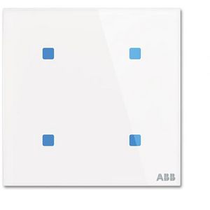 Glasstouch sensor KNX Tacteo 4 voudig