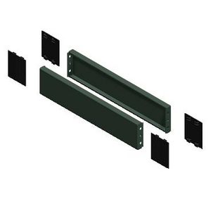 Doos a 2st. Zijpanelen voor sokkel 100x600x120mm