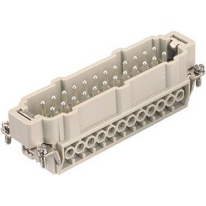 Contactblok Han E 24 Pos. man Insert Screw
