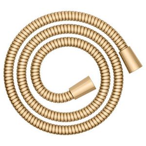 Doucheslang 1250mm messing geborsteld