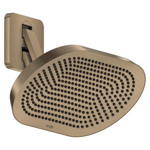 Hoofddouche AXOR ShowerSphere 370/220 2 straalsoorten EcoSmart Brushed Bronze