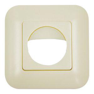 Centrale afdekplaat Ind.180 parelwit IP20