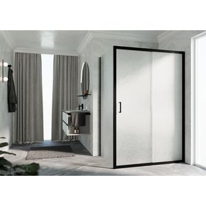 Douchedeur Zephyros 2.0 2P 114 Verst. 114-120 Cm Niva Zwart