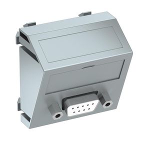 Draagplaat D-Sub9 connector schroefaansl. 45x45mm 6104652