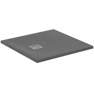 Douchebak Vierkant 800x800x30mm Betongrijs Ultra Flat S +