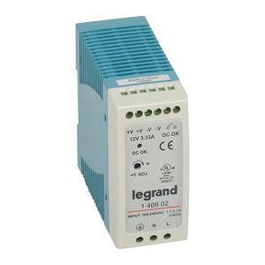 Voeding 1F 100-240VAC/12VDC 40W