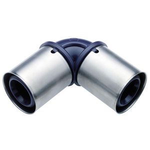 Kniekoppeling 90° persaansluiting TIGRIS K1 63x63mm