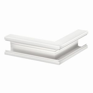 Buitenhoek RAL 9010 Wandgoot 70x110 symetrisch 70x110x300 Al