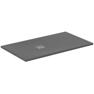 Douchebak rechthoek 1400x800x30mm Betongrijs Ultra Flat S +