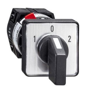 Omkeerschakelaar nokken 16mm of 22mm 2 polen 60gr. 10A