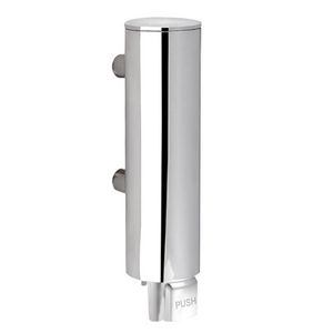 Zeepdispenser glanzend RVS