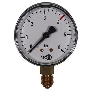 MANOMETER 63MM 0-10BAR R 1/4
