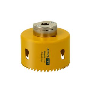 Gatzaag BIMETAL PLUS ø76mm regelmatige tand met Click & Drill adapter
