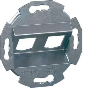 Draagplaat 2V 45gr Metz Connect BTR E-DAT 19,5/21,7x14,85mm