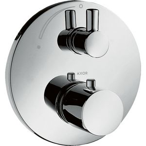 Afbouwdeel AXOR Uno inbouw thermostaat + stopkraan chroom