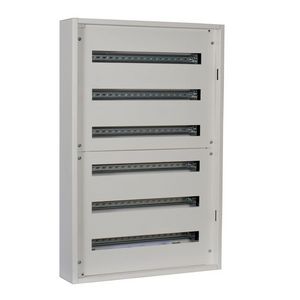 Groepenkast leeg opbouw 6x36 modulen XL3 S 160