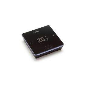 Ruimtethermostaat NEA SMART 2.0 zwart BUS temperatuur- en vochtsensor bedraad