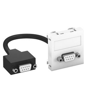 Draagplaat D-Sub9 kabel connector-connector 45x45mm 6104682