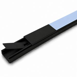 Lengte a 2m. leidingkoker 25x13mm Systeem25 zwart