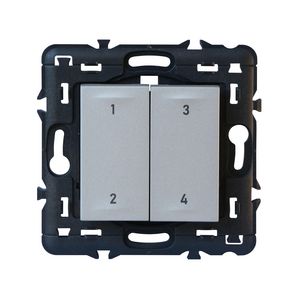 RF bediening batterijloos scenario 4 knop ALU Valena NWN