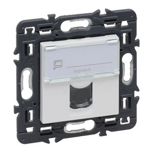 Wandcontactdoos RJ45 UTP Cat. 6 vol.app. wit Valena Next