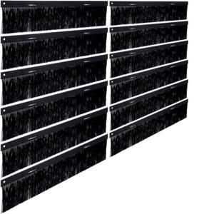 Bodemplaat met borstels 1600x600 mm