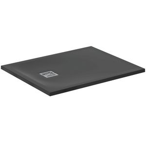 Douchebak Rechthoekig 1000x800x30mm Zwart Ultra Flat S +