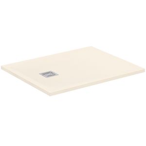 Douchebak Rechthoekig 1000x800x30mm Zandbeige Ultra Flat S +