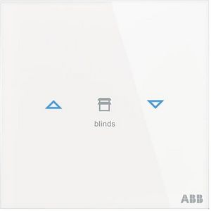 Glasstouch sensor KNX Tacteo 2 voudig horizontaal